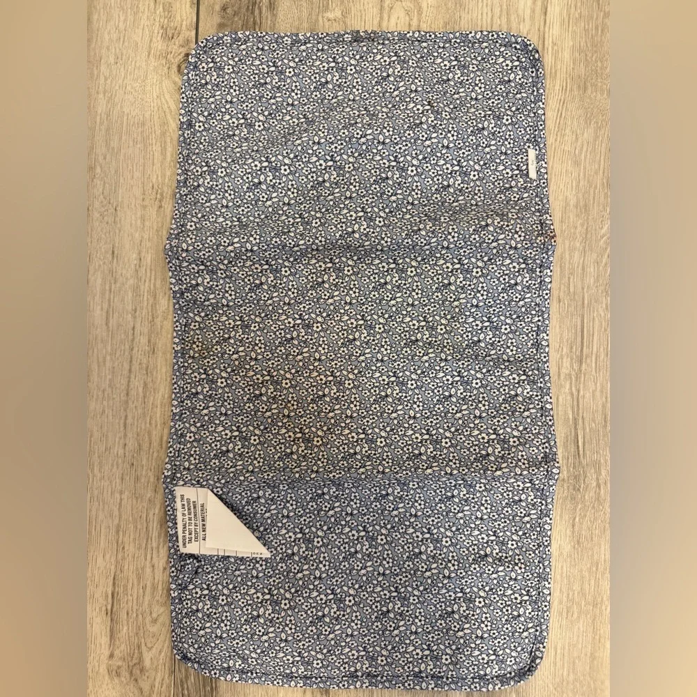 Laura Ashley Deep Blue Quilted Baby Bag